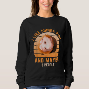 Jag tycker om Guinea Grisar Wheek Cavy Älskare Gui T Shirt