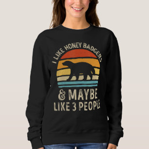 Jag tycker om Honey badger och kanske som tre Mana T Shirt
