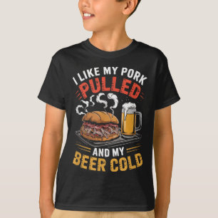 Jag tycker om min Gris-slapp och mitt Kall-galler T Shirt
