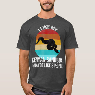 Jag tycker om min kenyanska sand Boa och kanske tr T Shirt