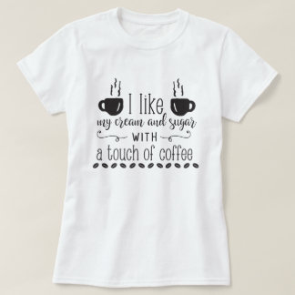 Jag tycker om mitt gräs och mitt socker med en tuf t shirt