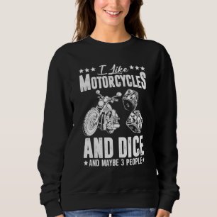 Jag tycker om motorcyklar och motorcyklar i För ma T Shirt