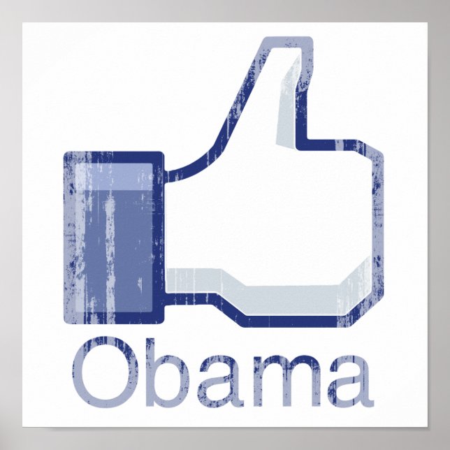 JAG TYCKER OM OBAMA Vintage.png Poster (Framsidan)