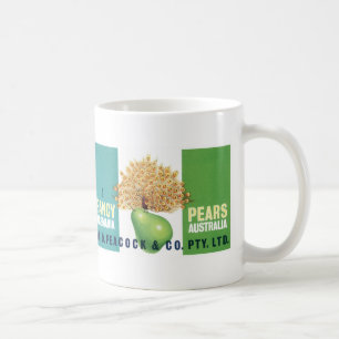 Jag tycker om päron kaffemugg