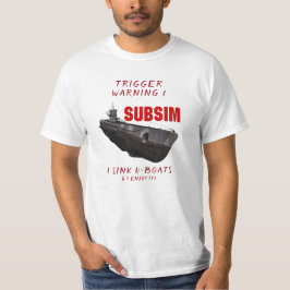 Jag tycker om sjunkande U-Boats T-Shirt