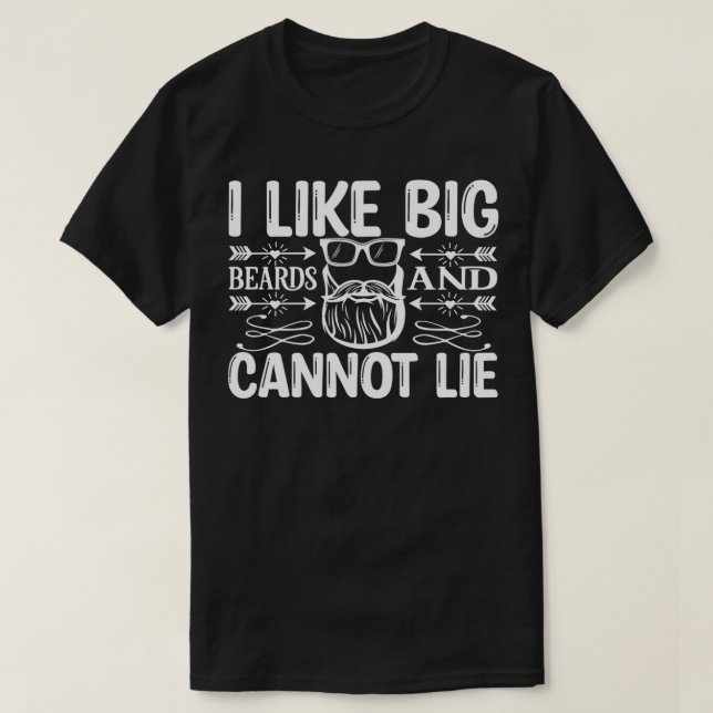 Jag tycker om stora bögar och kan inte Ljuga. T Shirt (Design framsida)