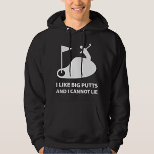 Jag tycker om stora utfall och kan inte Ljuga Hoodie