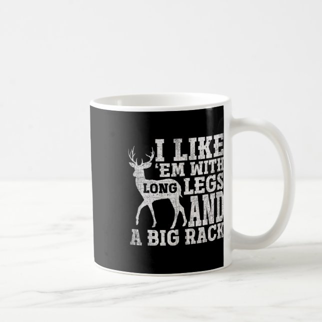 Jag tycker om Tom med lång Ben och en stor rackare Kaffemugg (Höger)