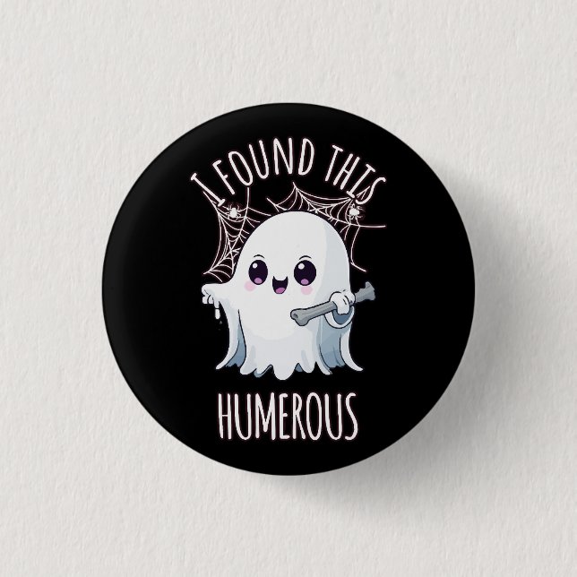Jag tyckte att det här humerus var roligt Hallowee Knapp (Framsida)