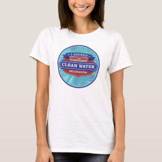 Jag undertecknade Floridians'ens den rena T-shirt