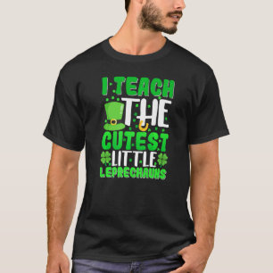 Jag Undervisar De Snyggaste Små Leprechauns Skola T Shirt