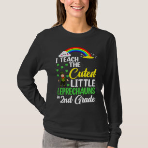 Jag Undervisar De Sötaste Små Leprechauns 2:a Klas T Shirt