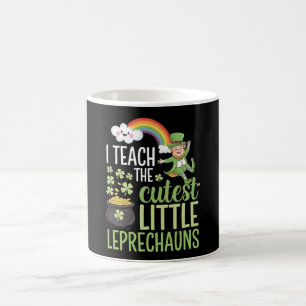 Jag Undervisar De Sötaste Små Leprechauns Irländsk Kaffemugg