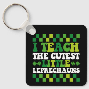 Jag Undervisar De Sötaste Små Leprechauns Lärare Nyckelring