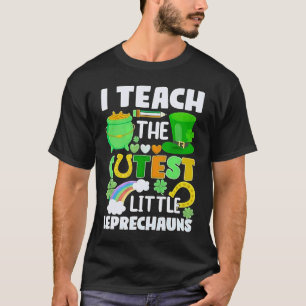 Jag Undervisar De Sötaste Små Leprechauns Lärare S T Shirt