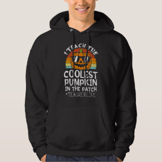 Jag Undervisar Den Coolaste Pumpan I Lappen Lärare Hoodie