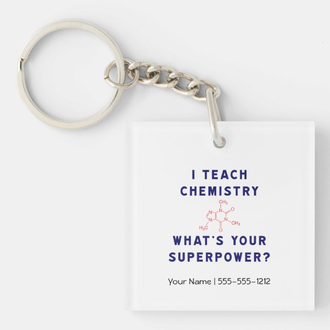 Jag undervisar kemi vad är din Superpower? (Framsidan)