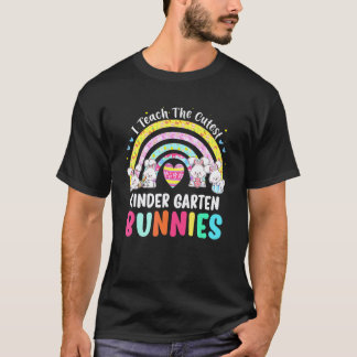 Jag Undervisar Sötaste Kaniner Förskola Lärare Reg T Shirt