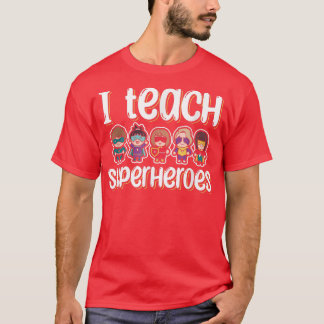 Jag undervisar superhjältar som är gjorda för vilk t shirt