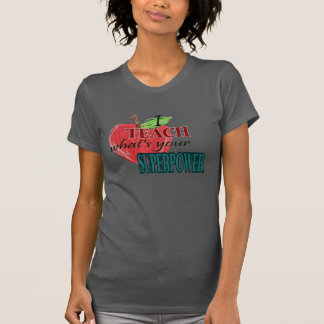 Jag undervisar… vad är din superpower tee shirt