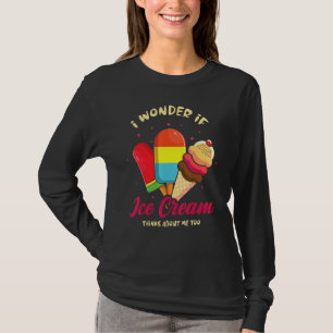 Jag undrar om glass tänker på mig för Frozen S T Shirt