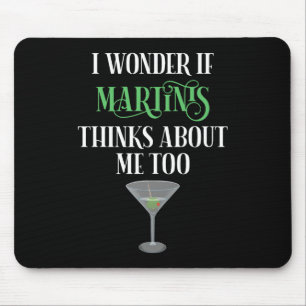 Jag undrar om Martinis också tänker på mig Musmatta