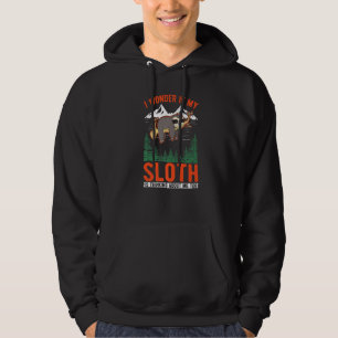 Jag undrar om min sengångare tänker på mig också s hoodie