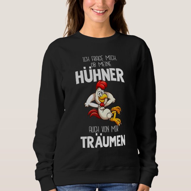 Jag undrar om mina kycklingar också kommer från mi t shirt (Framsida)