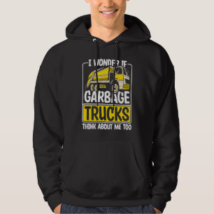 Jag undrar om sopbilar  Återvinningsdräkt för att Hoodie