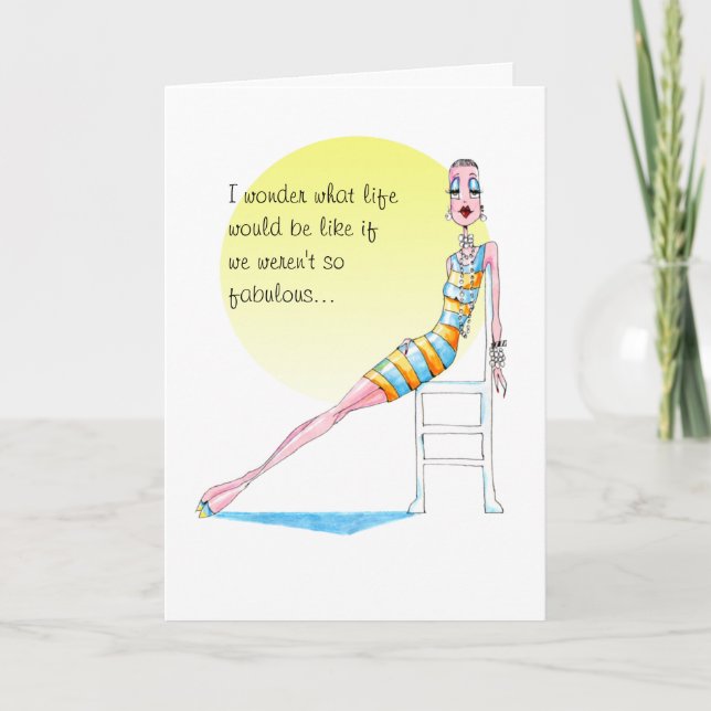 Jag undrar vad liv skulle är likt tack kort (Framsida)