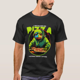 Jag Uppfostrades på Pizza T-shirt