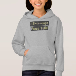 "Jag uppmuntrar fredssamtal!" Cute Design. Köp nu T Shirt