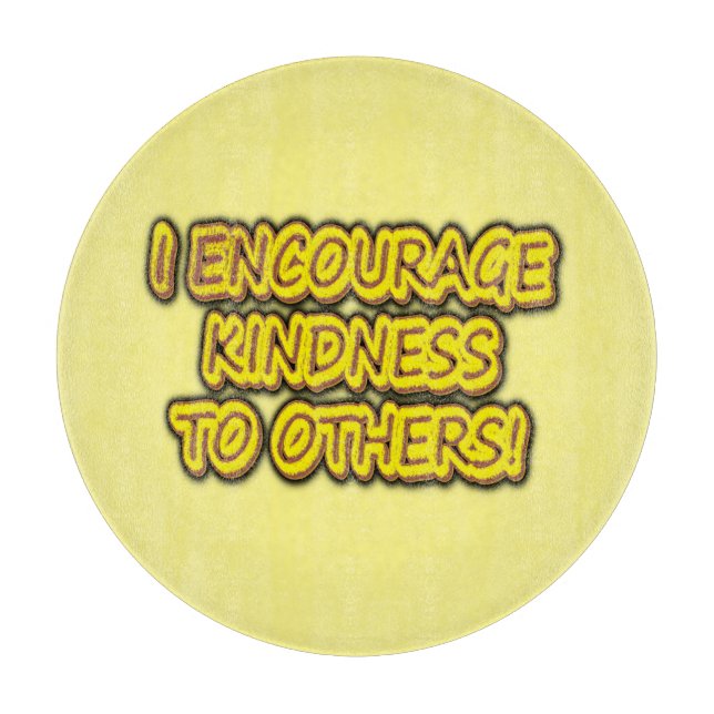 "JAG UPPMUNTRAR KINDNESS TILL ANDRA!" Cute Design. (Framsidan)