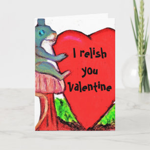 JAG UPPSKATTAR DIG VALENTINskämtkortet Helgkort