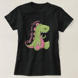 Jag uppskattar er opinionsundersökning t shirt