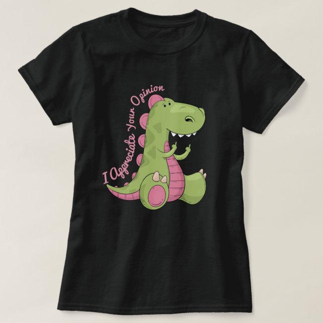 Jag uppskattar er opinionsundersökning t shirt (Design framsida)