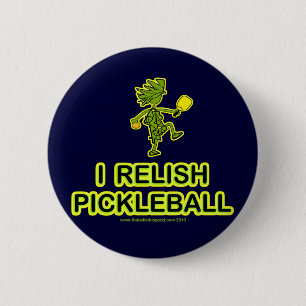 Jag uppskattar Pickleball skjortor & gåvor Knapp