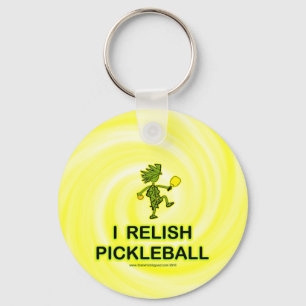 Jag uppskattar Pickleball skjortor & gåvor Nyckelring
