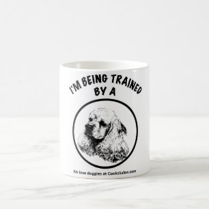 Jag utbildas av en Cocker-spanjor Kaffemugg