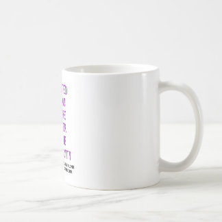 Jag vadderade mitt långt! kaffemugg