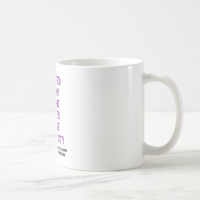 Jag vadderade mitt långt! kaffemugg (Höger)