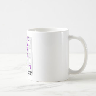 Jag vadderade mitt långt kaffemugg