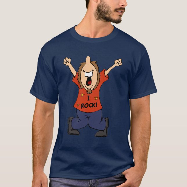 Jag vaggar t-skjortan tee (Framsida)