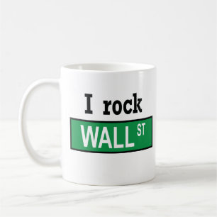 Jag vaggar wall street - mugg