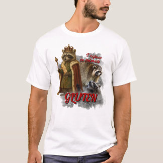 Jag vägrar tolerera Gluten meme rolig t-shirt