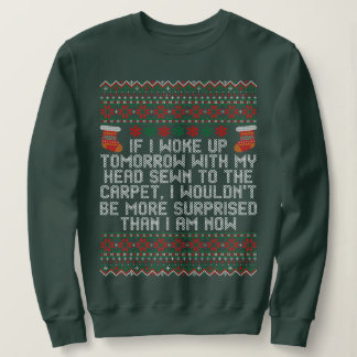 Jag vaknade i morgon med mitt huvud sytt till matt t shirt