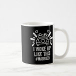 Jag vaknade som den här gift nya brudgummen kaffemugg<br><div class="desc">Jag vaknade som den här gift nya brudgummen New Make Manar</div>