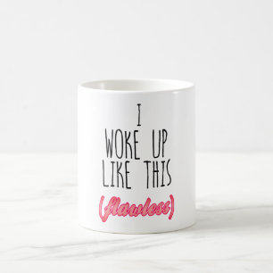 Jag vaknade upp något liknande denna, prickfritt kaffemugg