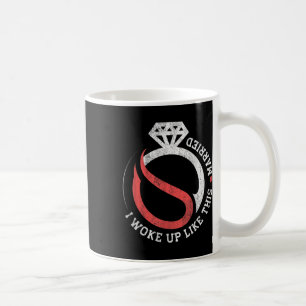 Jag vaknade upp som den här giriga brudgummen.. kaffemugg