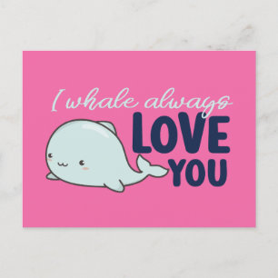 Jag valar alltid Kärlek du gör Cute Valentine Day Vykort
